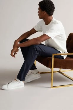 Ted Baker Natural Udammo White-Tan Leather Sneaker -tedbaker Shop Online unnamed file 3603