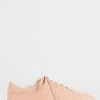 Ted Baker Pink Aryas Suede Colour Drench Trainers