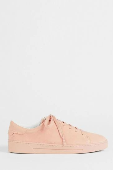 Ted Baker Pink Aryas Suede Colour Drench Trainers 7 Ted Baker Pink Aryas Suede Colour Drench Trainers - Image 5