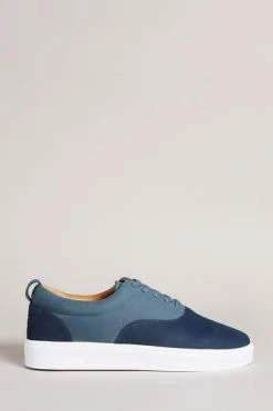 Ted Baker Mens Blue Shaunn Nubuck Casual Sneakers -tedbaker Shop Online unnamed file 3646