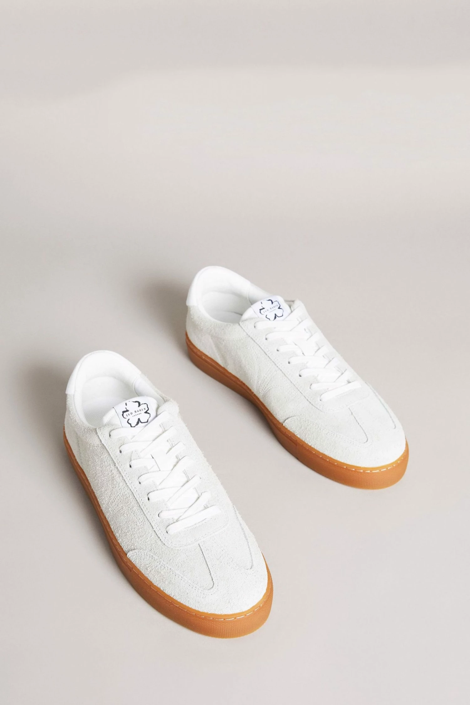 Ted Baker Lt-Grey Miyles Retro Gumsole Sneakers 4 Ted Baker Lt-Grey Miyles Retro Gumsole Sneakers - Image 2