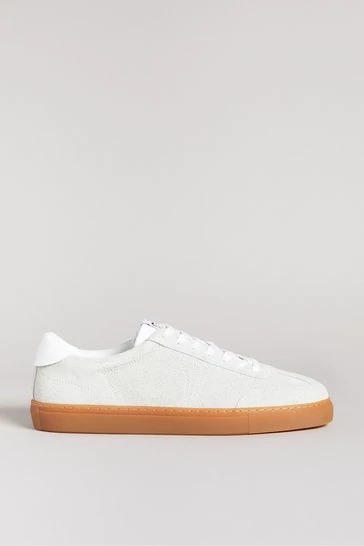 Ted Baker Lt-Grey Miyles Retro Gumsole Sneakers 6 Ted Baker Lt-Grey Miyles Retro Gumsole Sneakers - Image 4