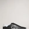 Ted Baker Sammuel Black Flower Printed Cupsole Sneakers