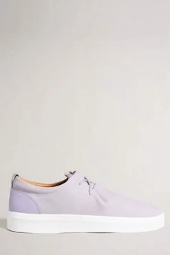 Ted Baker Newspot Lilac Modern Skate Sneakers -tedbaker Shop Online unnamed file 3659