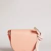 Ted Baker Mini Dusky Pink Amelina Rope Handle Cross-Body Bag