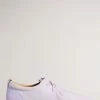 Ted Baker Tedtext Lilac Purple Modern Skate Sneakers
