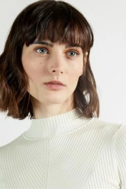 Ted Baker White Taralyn High Neck Sweater -tedbaker Shop Online unnamed file 3728