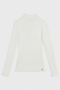 Ted Baker White Taralyn High Neck Sweater -tedbaker Shop Online unnamed file 3731