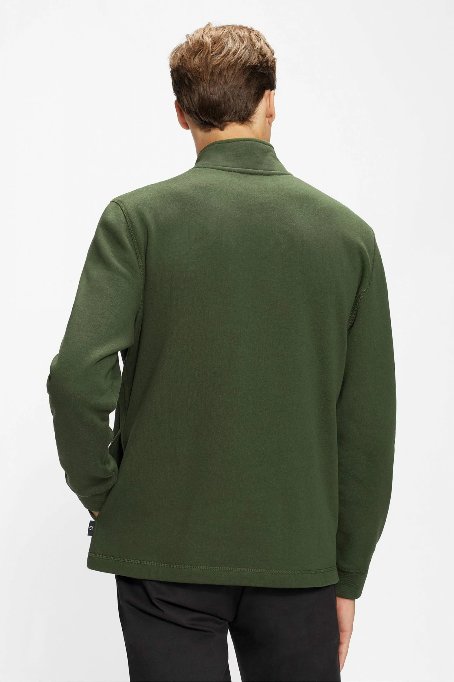 Ted Baker Kilbrn Half Zip Sweatshirt Blue 4 Ted Baker Kilbrn Half Zip Sweatshirt Blue - Image 2