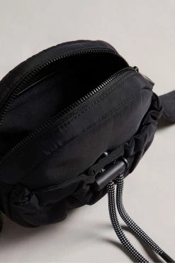 Ted Baker Lasha Black Gathered Mini Cross-Body Bag -tedbaker Shop Online unnamed file 378