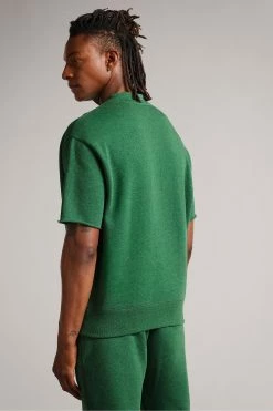 Ted Baker Shandon Green Short Sleeve Relaxed Fit Sweater -tedbaker Shop Online unnamed file 3803