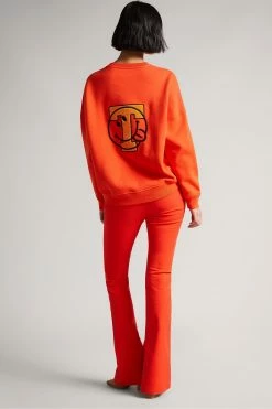 Ted Baker Red T Smile Graphic Sweat Top -tedbaker Shop Online unnamed file 3822