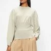 Ted Baker White Mmiiaai Extreme Rounded Cocoon Sweater