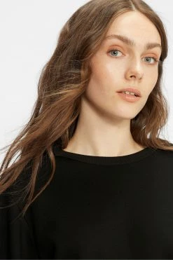 Ted Baker Black Aidiina Oversized Sweater -tedbaker Shop Online unnamed file 3834