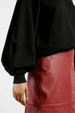 Ted Baker Black Aidiina Oversized Sweater -tedbaker Shop Online unnamed file 3835