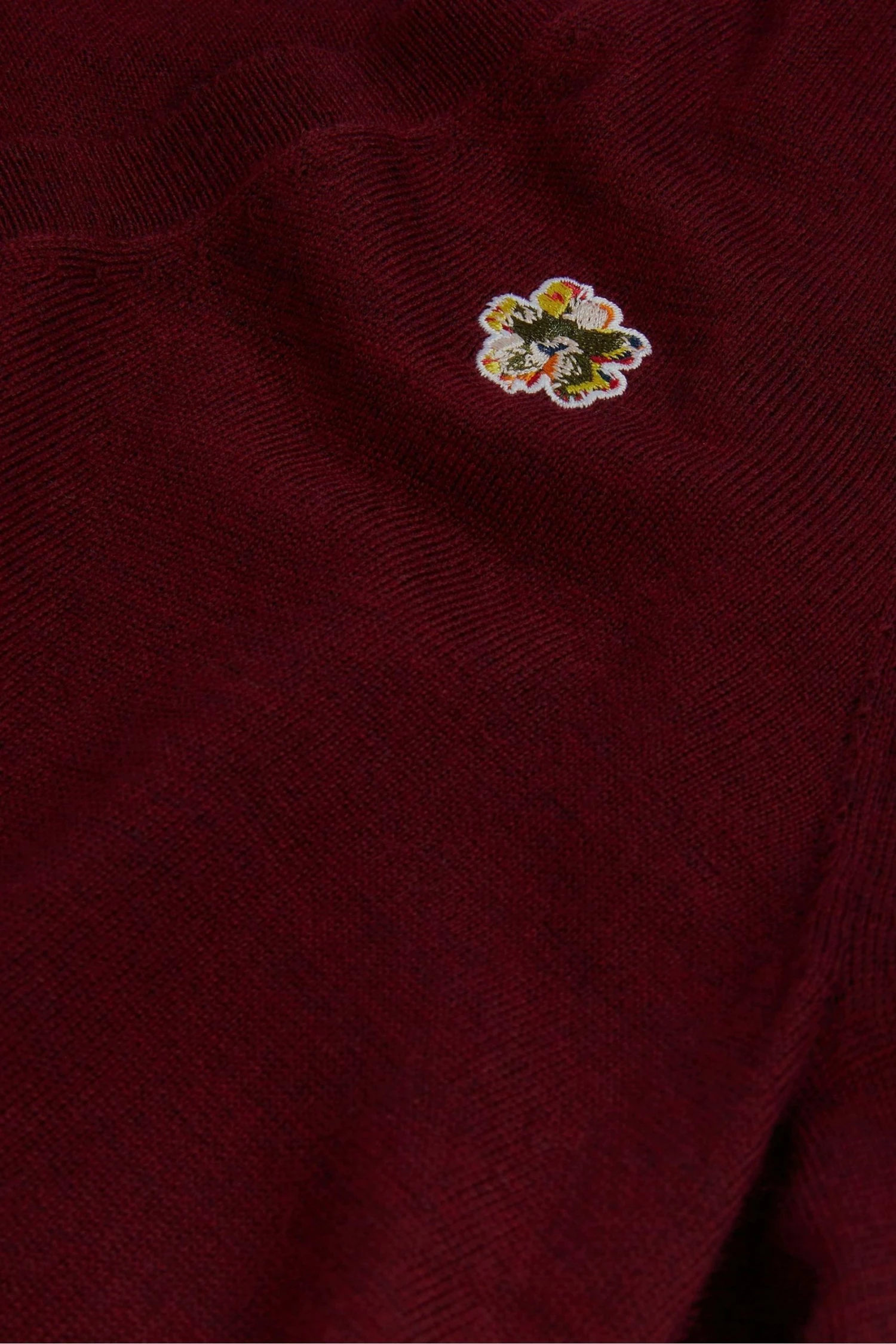 Ted Baker Red Abiygal Merino Edit V-Neck Top 7 Ted Baker Red Abiygal Merino Edit V-Neck Top - Image 5