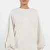 Ted Baker Cream Aidiina Oversized Sweater
