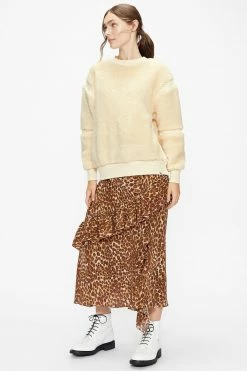 Ted Baker Barbery White Jersey Sweatshirt -tedbaker Shop Online unnamed file 3933