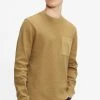 Ted Baker Brown Zaplan Textured Crew Neck Sweat Top 1 Ted Baker Brown Zaplan Textured Crew Neck Sweat Top -tedbaker Shop Online unnamed file 3955