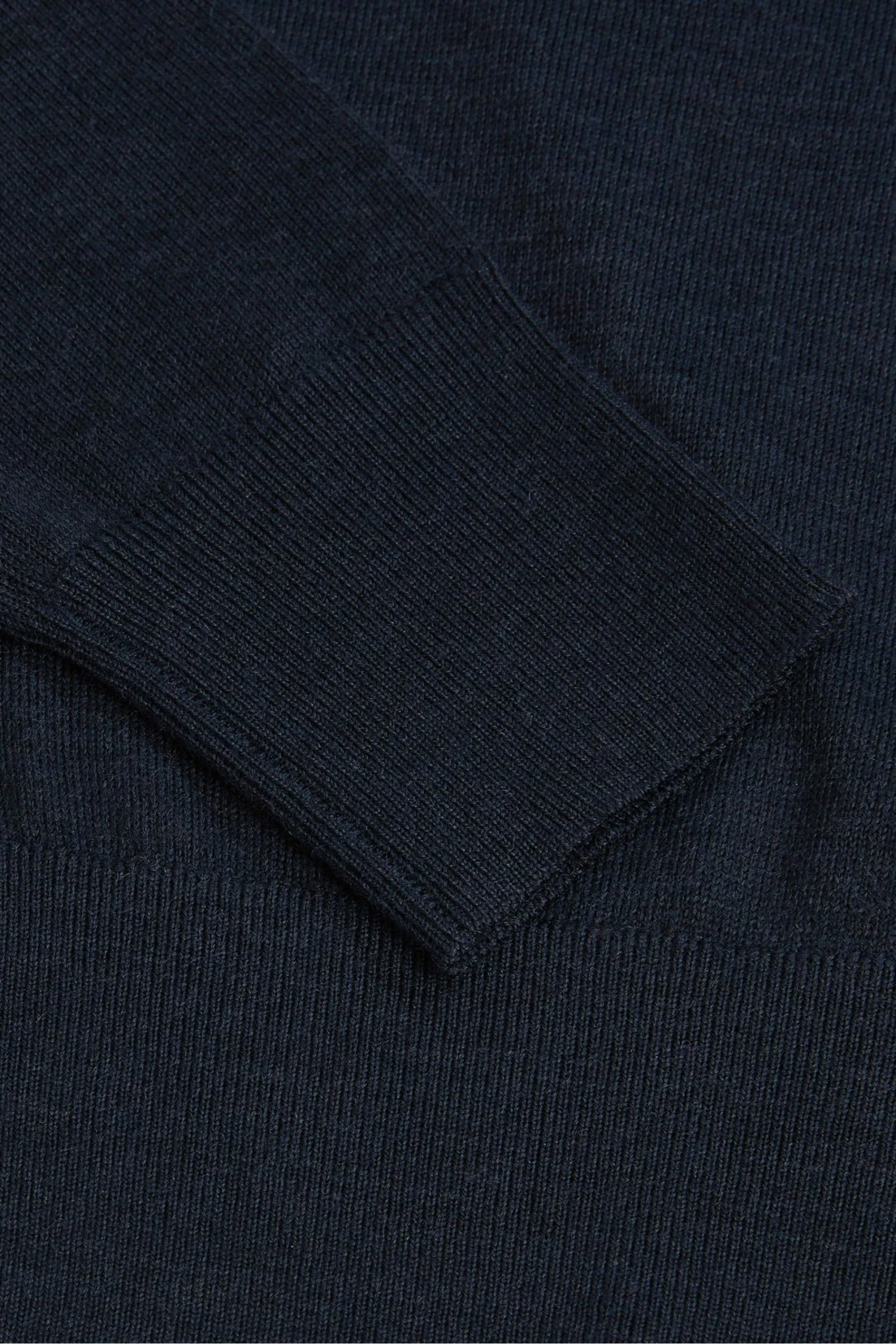 Ted Baker Blue Abiygal Merino Edit V-Neck Sweat Top 7 Ted Baker Blue Abiygal Merino Edit V-Neck Sweat Top - Image 5