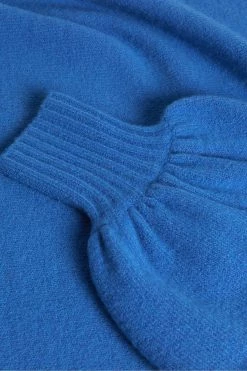 Ted Baker Rruuby Oversized Blue Funnel Neck Sweater -tedbaker Shop Online unnamed file 3992