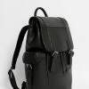 Ted Baker Black Talmate Leather Backpack