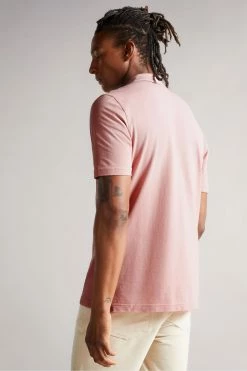 Ted Baker Pink Camdn Short Sleeved Polo Shirt -tedbaker Shop Online unnamed file 4089