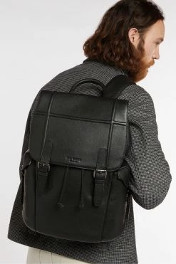 Ted Baker Black Talmate Leather Backpack -tedbaker Shop Online unnamed file 409