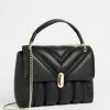 Ted Baker Ayaah Black Leather Puffer Quilt Detail Shoulder Bag
