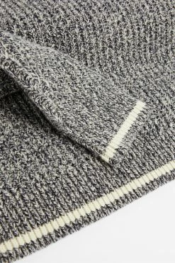 Ted Baker Blue Tames Long Sleeve Mouline Polo Shirt -tedbaker Shop Online unnamed file 4106