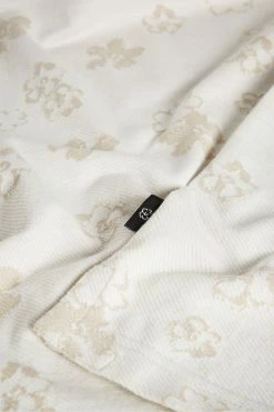 Ted Baker Tyssen Ecru Cream Short Sleeve Flower Jacquard Polo Shirt -tedbaker Shop Online unnamed file 4168