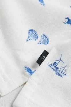 Ted Baker Narford White Printed Polo Shirt -tedbaker Shop Online unnamed file 4211