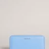 Ted Baker Mid Blue Garcey Large Zip Around Purse