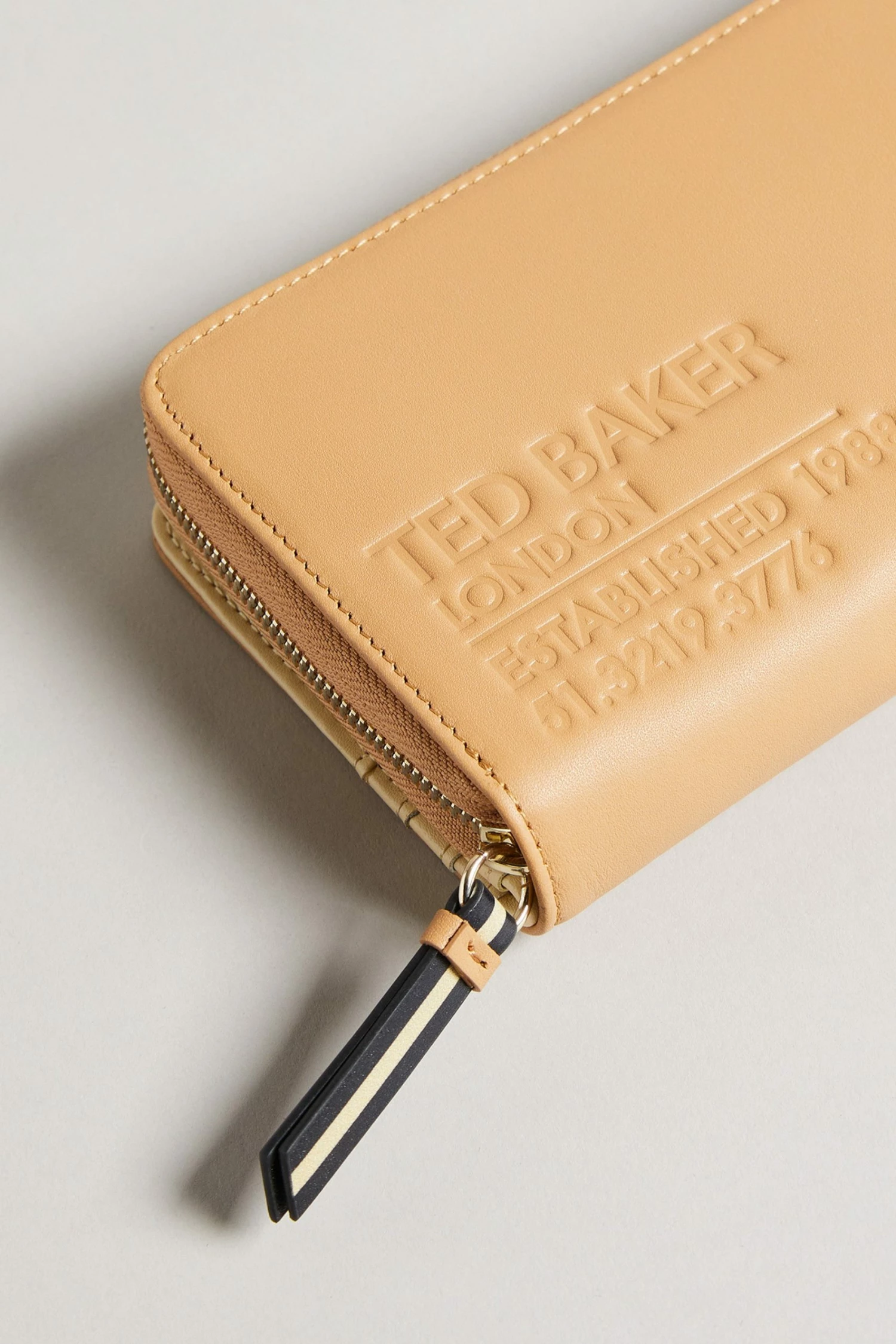 Ted Baker Darciea Brown Branded Webbing Large Zip Around Purse 4 Ted Baker Darciea Brown Branded Webbing Large Zip Around Purse - Image 2