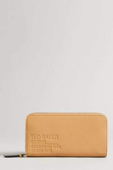 Ted Baker Darciea Brown Branded Webbing Large Zip Around Purse 6 Ted Baker Darciea Brown Branded Webbing Large Zip Around Purse - Image 4