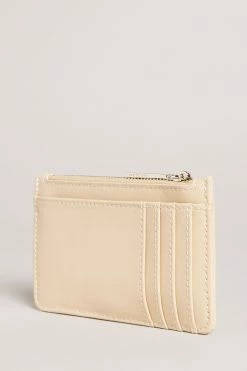 Ted Baker Natural Jorjio Flower Eyelet Zip Card Holder -tedbaker Shop Online unnamed file 4361