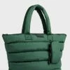Ted Baker Quinsin Green Oversized Puffer Nylon Tote
