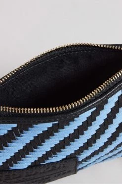 Ted Baker Woveta Blue Woven Leather Small Pouch -tedbaker Shop Online unnamed file 4412