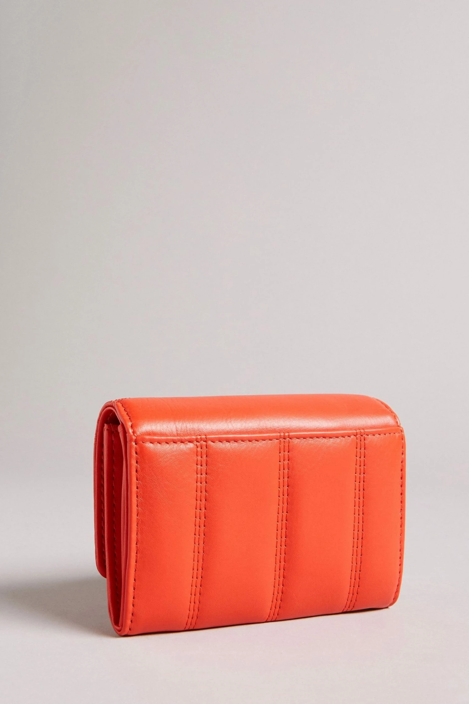 Ted Baker Red Leather Puffer Small Matinee Purse 4 Ted Baker Red Leather Puffer Small Matinee Purse - Image 2