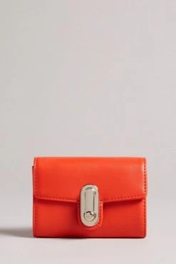 Ted Baker Small Red Twist Lock Fold Purse 11 Ted Baker Small Red Twist Lock Fold Purse -tedbaker Shop Online unnamed file 4424