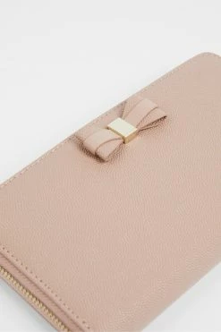 Ted Baker Pink Aubriee Bow Zip Around Matinee Purse -tedbaker Shop Online unnamed file 4432