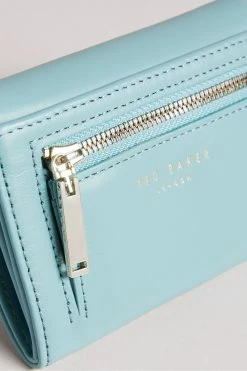 Ted Baker Blue Twist Lock Small Fold Purse -tedbaker Shop Online unnamed file 4442