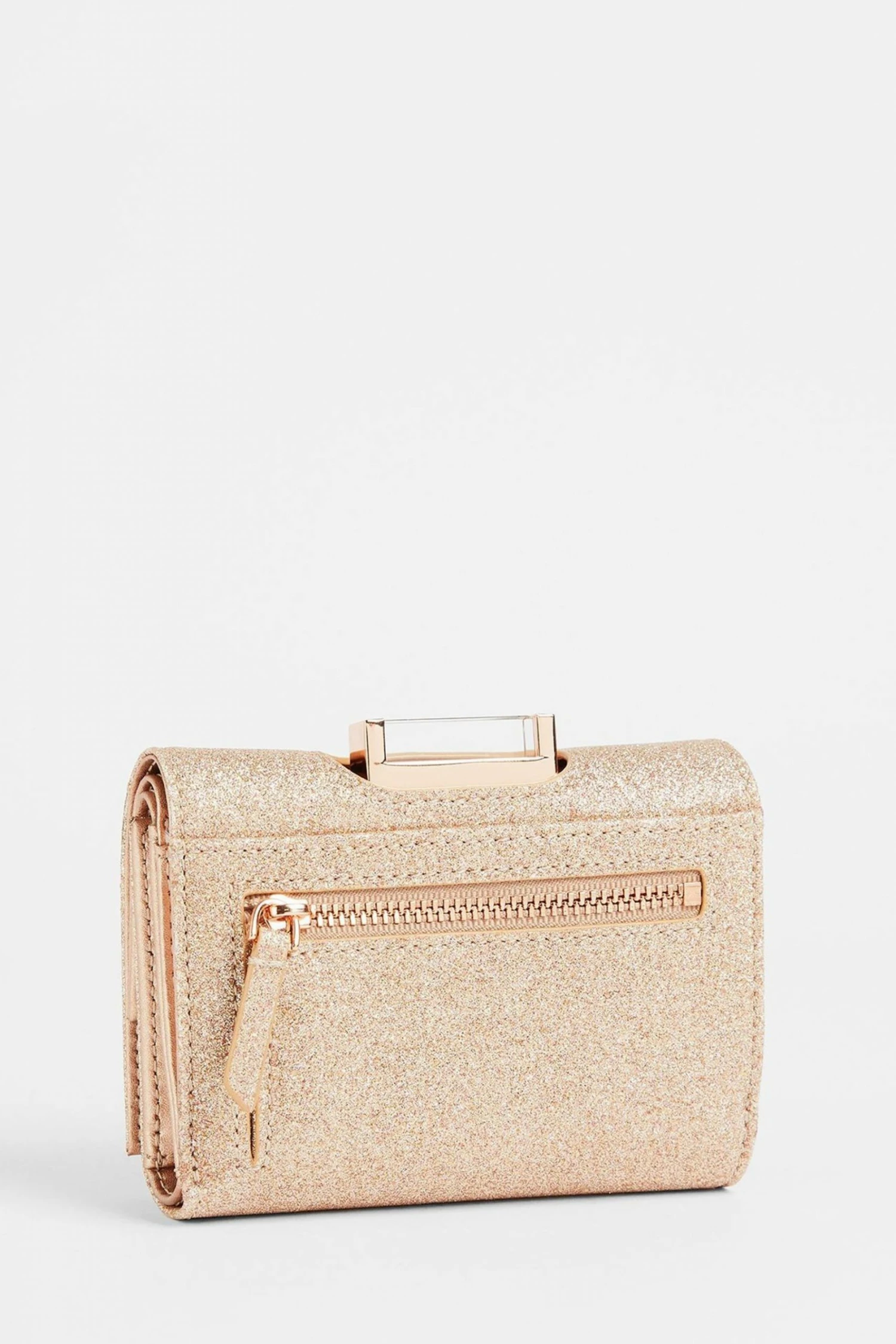 Ted Baker Gold Plated Glara Small Glitter Bobble Purse 4 Ted Baker Gold Plated Glara Small Glitter Bobble Purse - Image 2