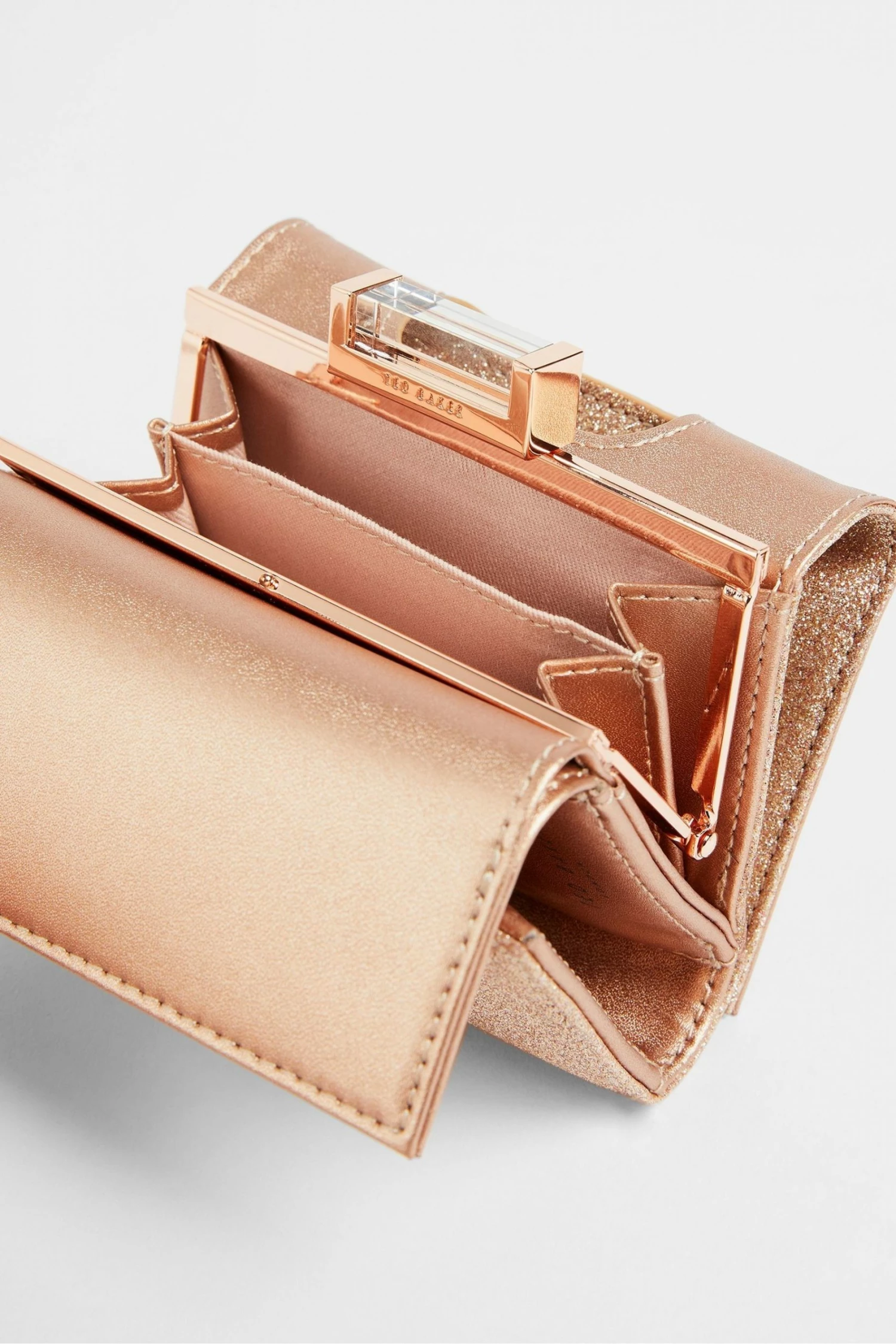 Ted Baker Gold Plated Glara Small Glitter Bobble Purse 5 Ted Baker Gold Plated Glara Small Glitter Bobble Purse - Image 3