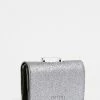 Ted Baker Small Silver Glara Glitter Bobble Purse