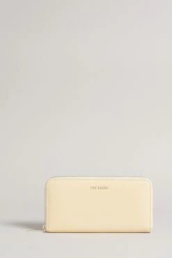 Ted Baker Garcey Natural Large Zip Around Purse