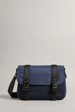 Ted Baker Mens Blue Commbo Knit Nylon Satchel 11 Ted Baker Mens Blue Commbo Knit Nylon Satchel -tedbaker Shop Online unnamed file 464