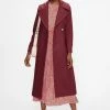 Ted Baker Rrosiey Wool Oversized Collar Coat