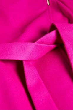 Ted Baker Pink Rosess Short Wool Wrap Coat -tedbaker Shop Online unnamed file 4769