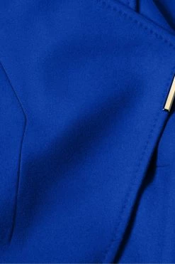 Ted Baker Blue Rosess Short Wool Wrap Coat -tedbaker Shop Online unnamed file 4781